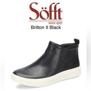 Sofft Britton II Black Sneaker